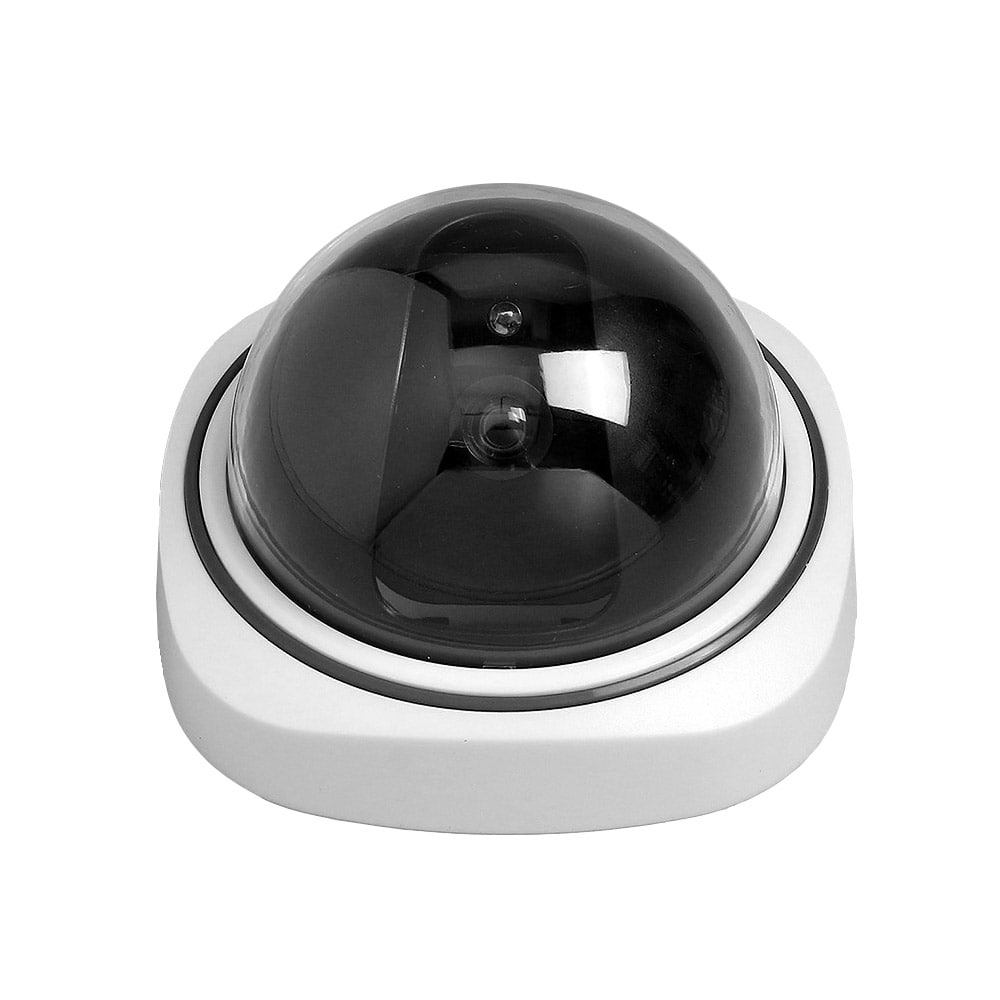 레드아이 LED 모형 감시카메라 방범 보안 돔형 cctv