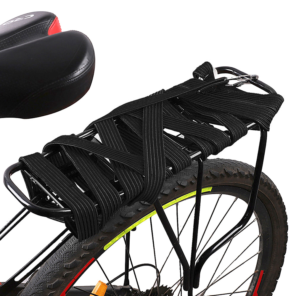 카라비너 고탄성 자전거로프(블랙) 자전거고정줄